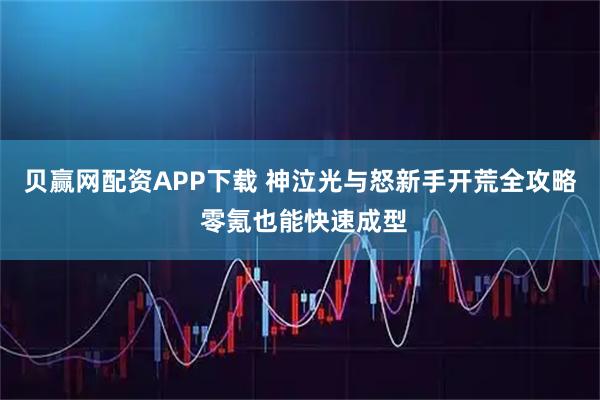 贝赢网配资APP下载 神泣光与怒新手开荒全攻略 零氪也能快速成型