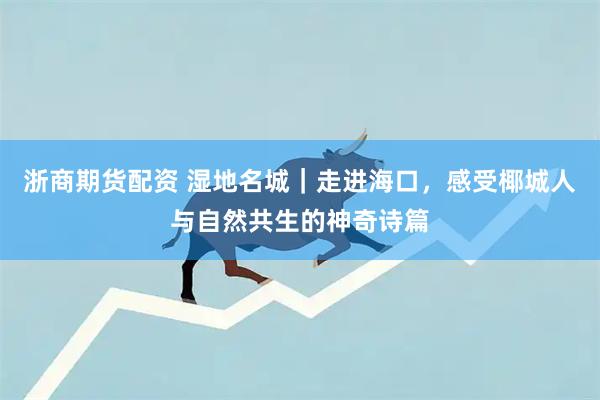 浙商期货配资 湿地名城｜走进海口，感受椰城人与自然共生的神奇诗篇