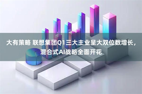 大有策略 联想集团Q1三大主业呈大双位数增长，混合式AI战略全面开花